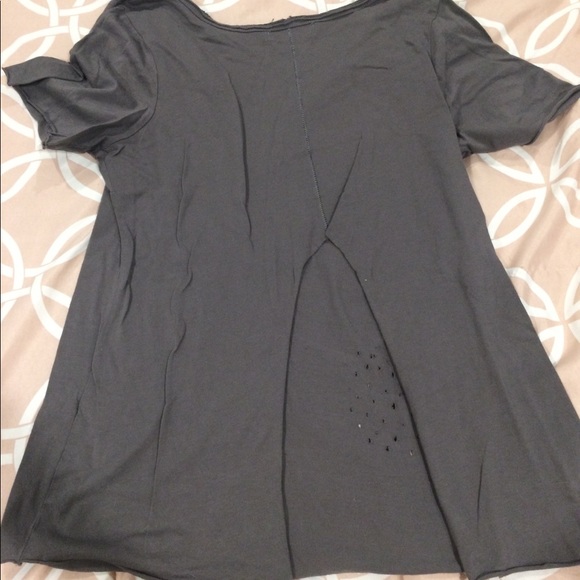 Buckle Distressed Shirt - Picture 2 of 2